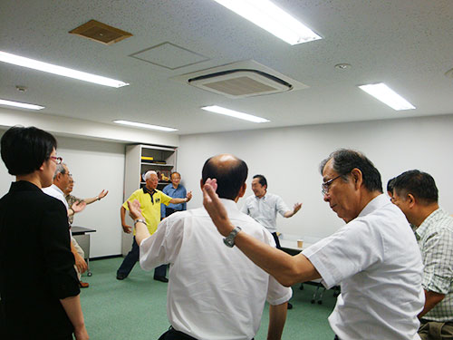 太極拳にも挑戦